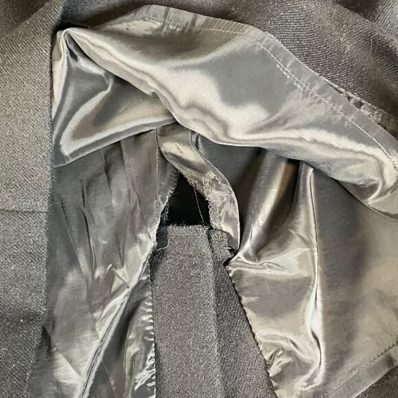 J.Crew No. 2 Pencil Skirt 6P Black Wool Career Lined Back Zip Classic Workwear - Picture 9 of 11
